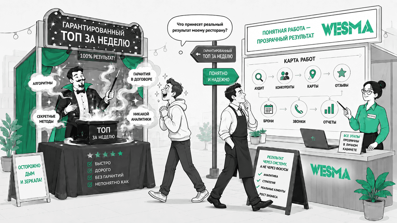 Как выбрать SEO-подрядчика для ресторана